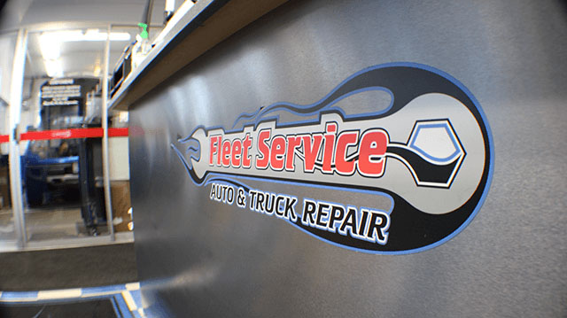 Front Counter of Fleet Service Auto & Truck Repair